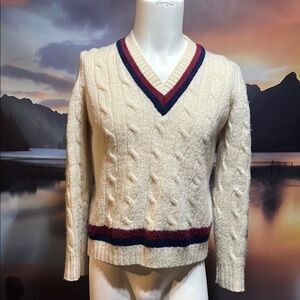 Rare 80s Brooks Bros Wool Sweater
